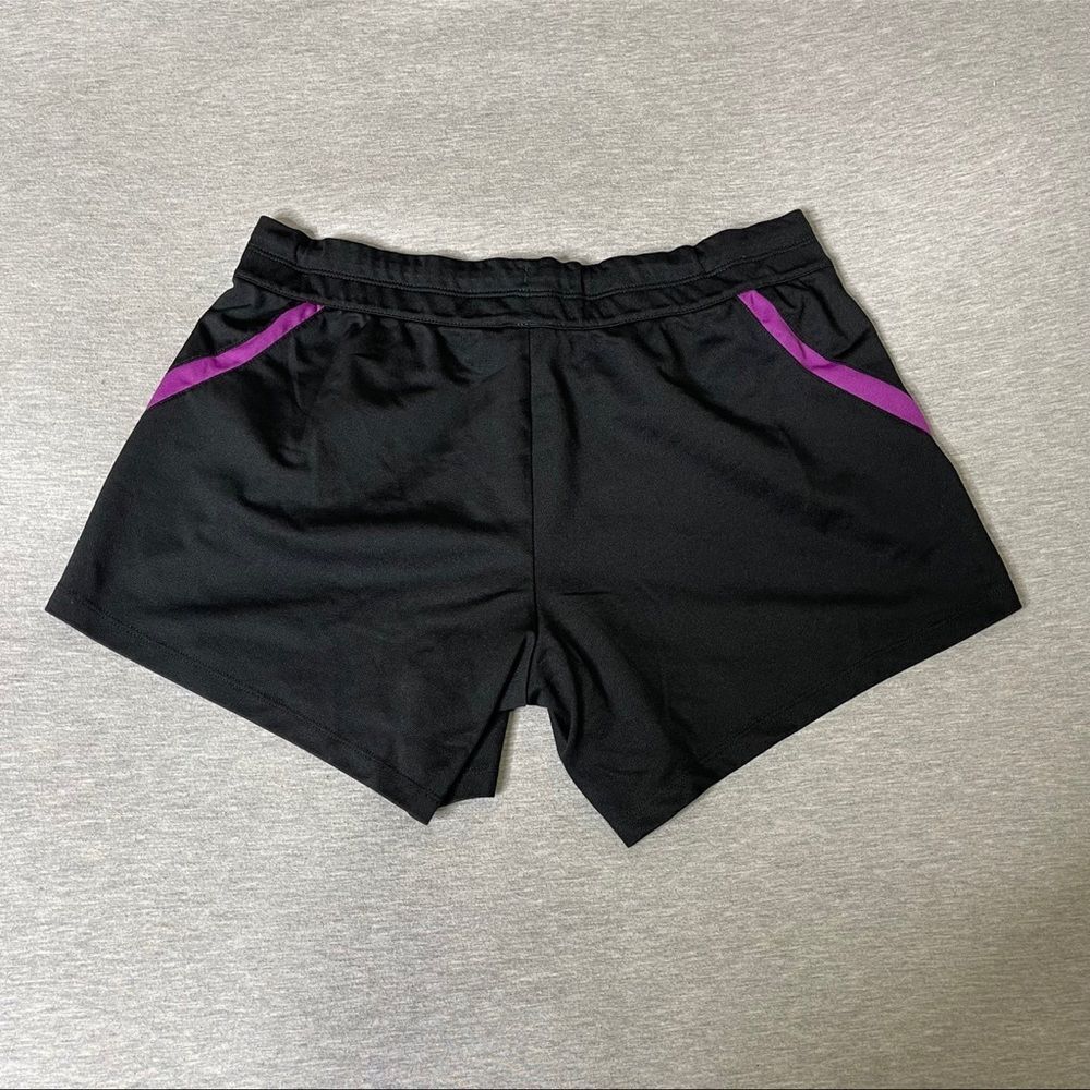 Nike Women's Violet Dri-Fit Running Shorts - Picture 5 of 12